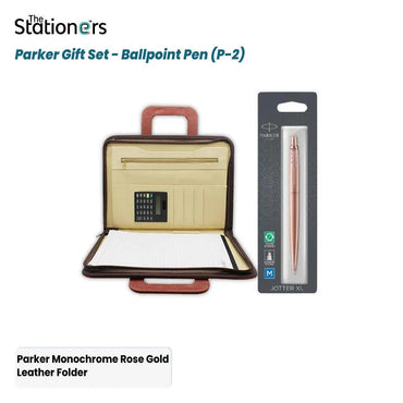 Parker Gift Set - Ballpoint Pen (P-2) - The Stationers